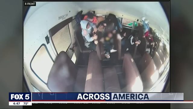 Video shows students thrown when car T-bones school bus смотреть онлайн