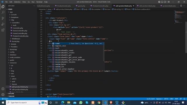 Laravel 8 tutorial - Form Validation смотреть онлайн