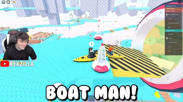 ROBLOX BOAT RIDE TO A BETTER LIFE - PLAYING WITH ALEXA #8 смотреть онлайн