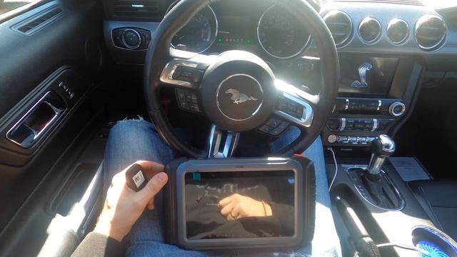 Программирование ключа Ford Mustang при полной утере. Xtool H6 PRO.