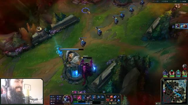 EVEN MY CAT GANKED ME AND COULDN'T STOP THIS SCALING | Cho'Gath Support | League of Legends S12 смотреть онлайн
