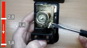 РЕЛЕ ДАВЛЕНИЯ ВОДЫ. РЕГУЛИРОВКА.