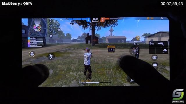Samsung Galaxy A73 test game Free Fire смотреть онлайн