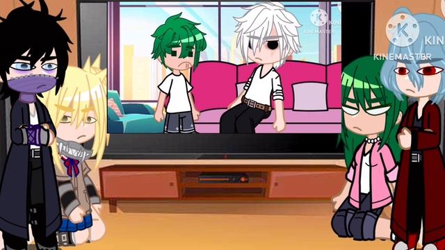 Pro Heroes LOV and inko react to Deku likes it crispy. || mha/bnha || Gacha || my AU || Gacha Club смотреть онлайн
