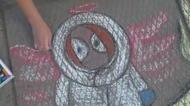 Мастер класс по рисованию мелом