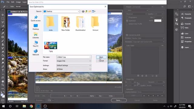 How To Split Photos For Instagram Photoshop Tutorial