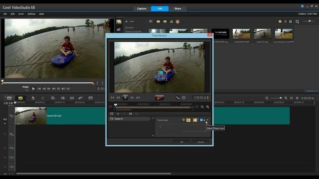 Motion Tracking in VideoStudio X8 смотреть онлайн