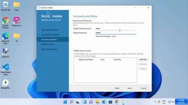 How to install MySQL 8.0.28 Server and Workbench latest version on Windows 11
