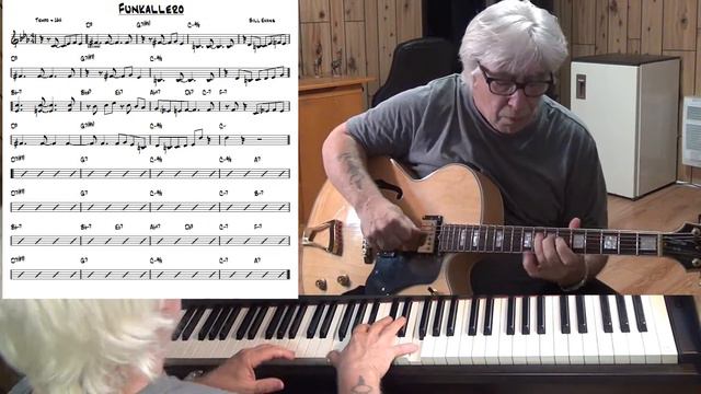 Funkallero - Jazz guitar & piano cover ( Bill Evans ) смотреть онлайн