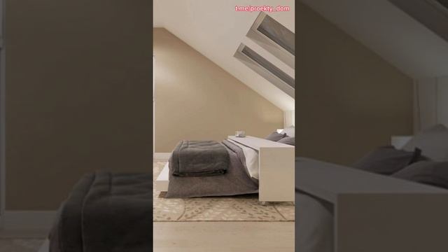 Проект компактного дома с мансардой смотреть онлайн