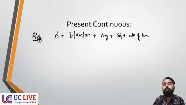 Tense | Present Continuous | Part 2 |SSC, CDS, NDA | Basic English Grammar | UC LIVE || Vikas Sir смотреть онлайн