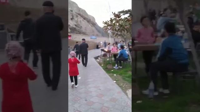 Худжанд прогулка в праздник Навруз 2023 смотреть онлайн