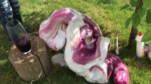 Марганцовка + Перекись + Моющее средство = Много пены!!! Химический опыт!