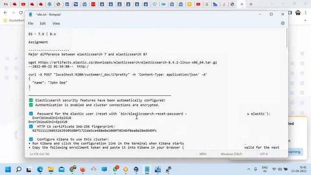 Configure Kibana with Elasticsearch 8 x смотреть онлайн