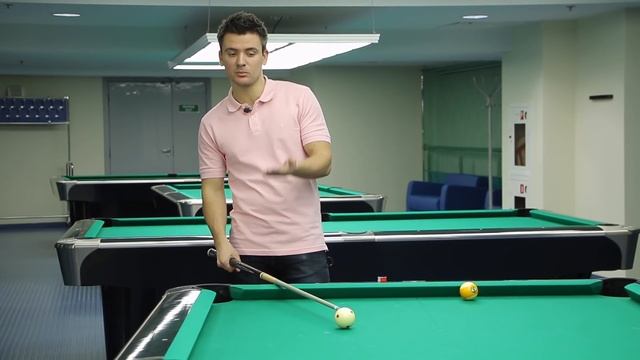 Обучение бильярду - удар накатом. Как правильно накатывать шар в бильярде смотреть онлайн