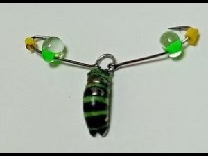 тестирование новой мормышки  клоп