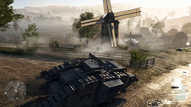 Mark 1 Vs A7V Sturmpanzerwagen! Battlefield 1 Walkthrough Gameplay PART 3 ((2023))