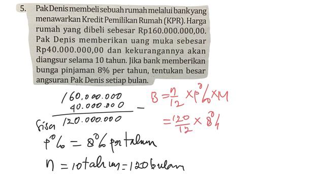 pak denis membeli sebuah rumah melalui bank yang menawarkan kredit kepemilikan rumah (kpr),harga смотреть онлайн
