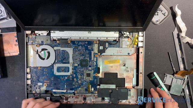 Замена динамиков Ноутбук, ремонт, разборка repair Dell vostro 3560 смотреть онлайн