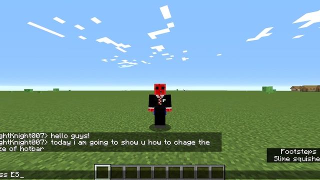 How to change your hotbar size ( in Minecraft java ) смотреть онлайн