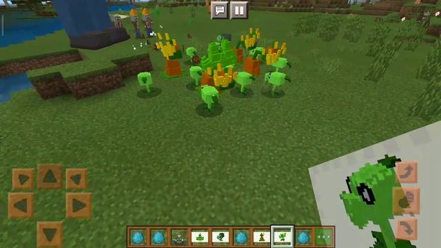 Майнкрафт растения против зомби мод смотреть онлайн