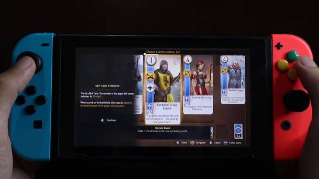 I'm a Gwent Master | The Witcher 3: Wild Hunt Nintendo Switch Handheld Gameplay Part 2 смотреть онлайн