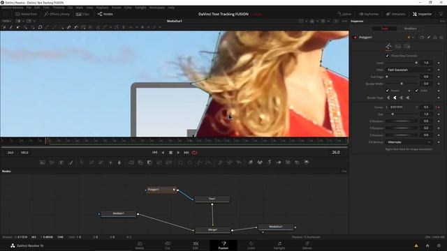 DaVinci Resolve - TEXT BEHIND OBJECT (Still or Moving) [ADVANCED Fusion] смотреть онлайн