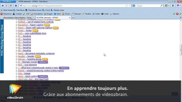 Tutoriel Dreamweaver CC : Structurer et construire sa page | video2brain.com смотреть онлайн