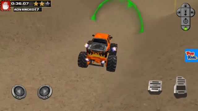Monster Truck Racing Games - 4x4 Monster Truck 3D Stunts - Video Games For Kids смотреть онлайн
