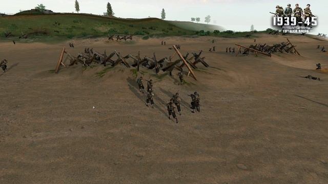 Normandy Landings | Easy Red Sector | Totaler Krieg 1939-45 Mod смотреть онлайн