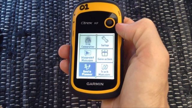 Garmin eTrex10 GPS - Navigating to waypoints смотреть онлайн