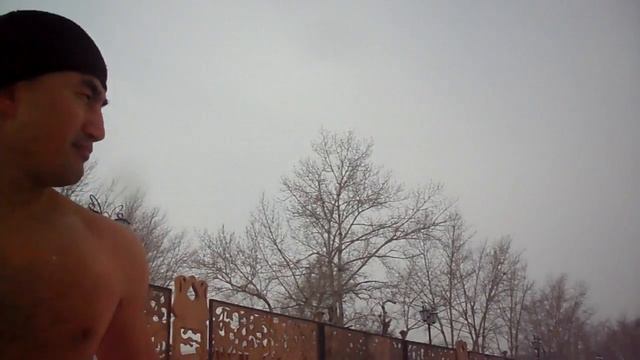 Прорубь в Астане.04.02.2018. продолжение. смотреть онлайн