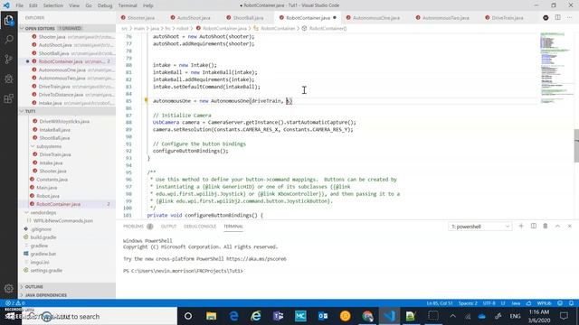 FRC - Command Base System - Java - VS Code 2020 - Part 9 смотреть онлайн