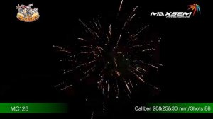 Фейерверк MC125 Ударная волна / Sonic Boom (0,8», 1», 1,2» х 88)
