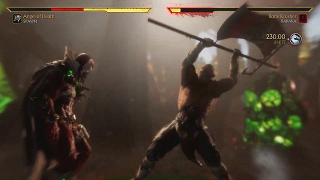 Spawn vs Baraka (Hardest AI) - Mortal Kombat 11 смотреть онлайн