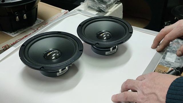 обзор-включение мидбасов AVATAR 16.5см (глубокий басс) смотреть онлайн