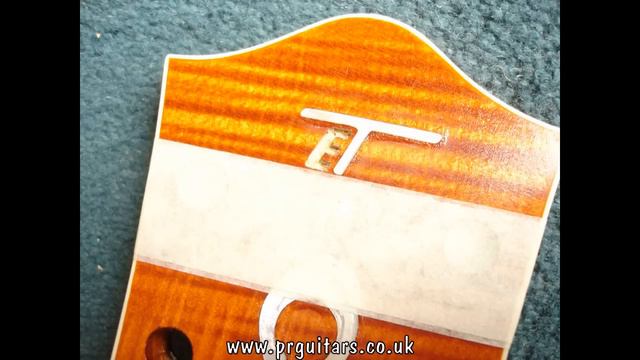 Gretsch (Brian Setzer model) Guitar headstock repair. смотреть онлайн