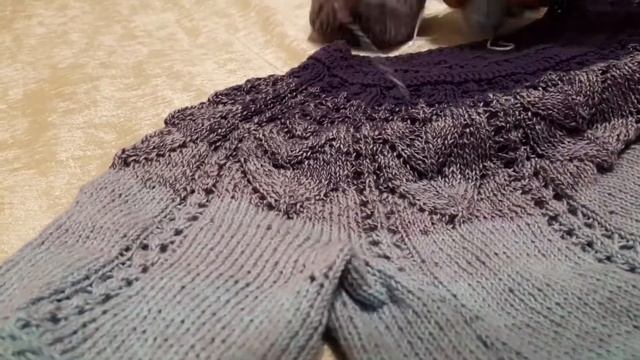 Летняя туника из пряжи YarnArt Flowers смотреть онлайн