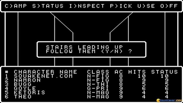 Wizardry V gameplay (PC Game, 1989) смотреть онлайн