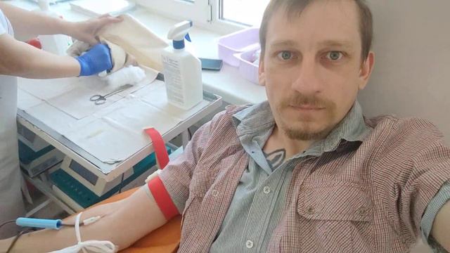 Сдаю в Очередной раз Кровь, в 22 раз #донор #донорство #blood смотреть онлайн