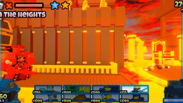 Red Turking! | 2 stars guide chapter 2 | The Battle Bricks {ROBLOX} смотреть онлайн
