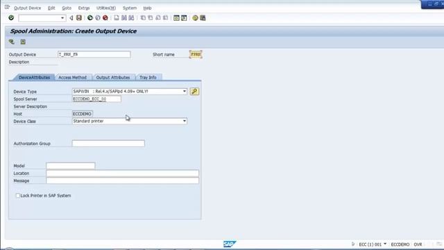SAP BASIS COURSE: Lec 29. SAP Printer Configuration.