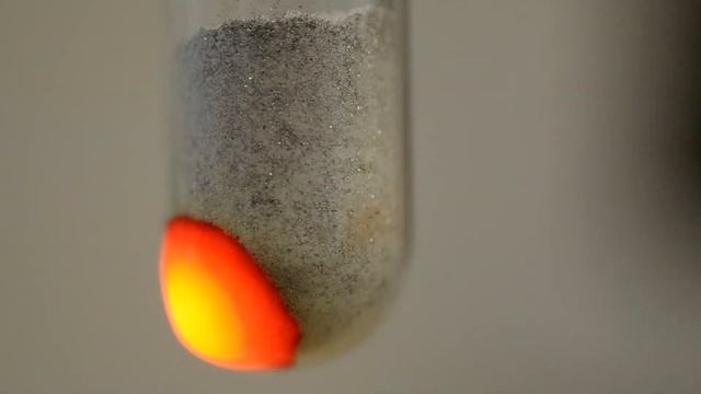 Магнийтермия: оксид олова (IV) с магнием / Thermic reaction: tin (IV) oxide with magnesium смотреть онлайн