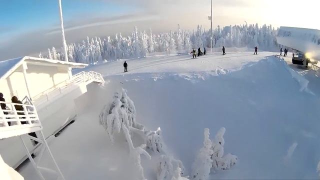 "Гора Белая" г.Нижний Тагил Кресельная канатная дорога с отцепляемыми зажимами. смотреть онлайн