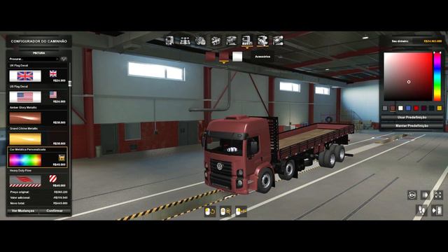Euro Truck Simulator 2 - Download VW  Constellation Bitruck Qualificado  Ets2 1.37.x E  1.38.x