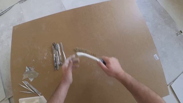 6. Инструмент для расчистки лепнины и потолка от краски и побелки (мела). Реставрация старого дом смотреть онлайн