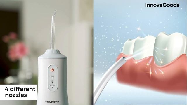 InnovaGoods Rechargeable Portable Oral Irrigator смотреть онлайн