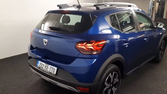 222KK770 - 2022 Dacia Sandero Stepway TCe 90 STEPWAY Prestige 23,040 смотреть онлайн