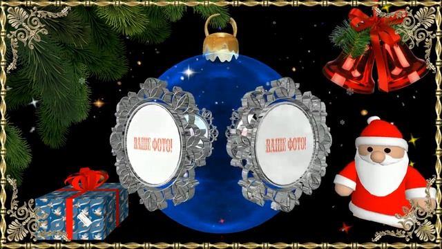 Ёлочная игрушка из фото. Проект для BluffTitler - скачать. ⬇️⬇️⬇️ смотреть онлайн