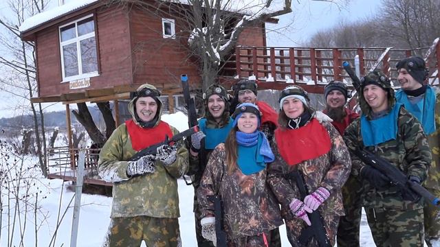17 января День Рождение Лазертаг в усадьбе смотреть онлайн
